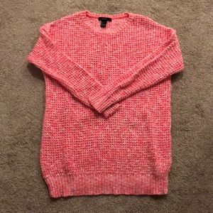Neon Pink knit Sweater NWOT